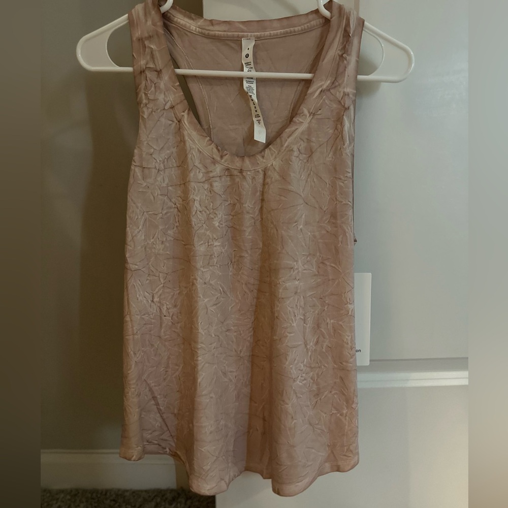Tye dye Lululemon tank